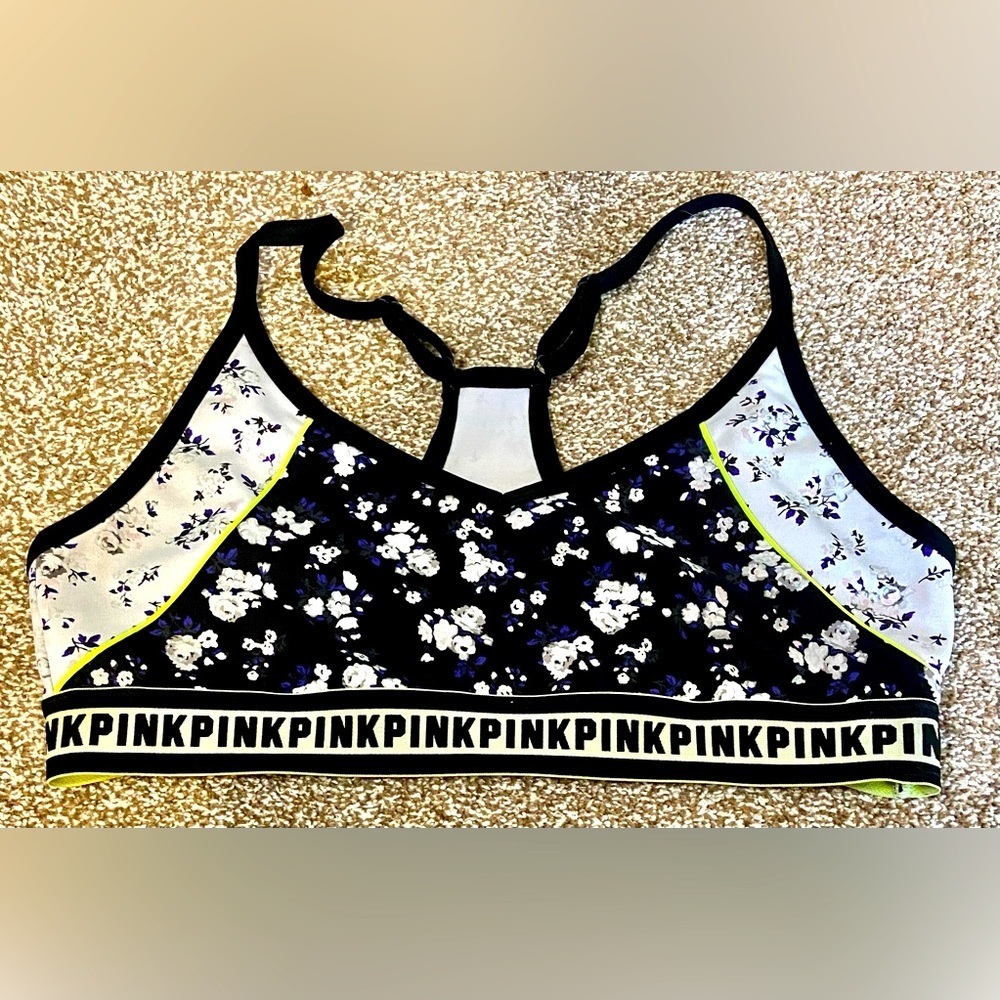PINK Victoria's Secret Ultimate Sports Bra size LG